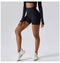 Women High Waist Hip Lifting Shapewear Gym Shorts