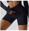 Women High Waist Hip Lifting Shapewear Gym Shorts