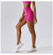 Women High Waist Hip Lifting Shapewear Gym Shorts