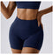 Women High Waist Hip Lifting Shapewear Gym Shorts