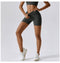 Women High Waist Hip Lifting Shapewear Gym Shorts