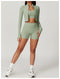 Women High Waist Hip Lifting Shapewear Gym Shorts