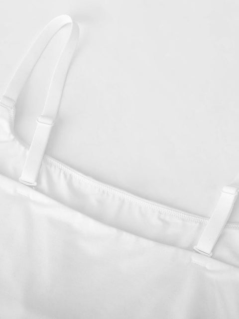Curvypower Apparel & Accessories > Clothing > Tops > Tank Tops Scoop Neck Tank Top with Light Shaping and Anti-Sheer Bust Lining