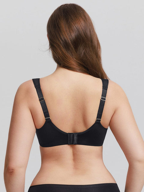 Curvypower Apparel & Accessories > Clothing > Underwear & Socks > Bras Full Coverage Underwire Bra with Memory Foam Cups and Side Support