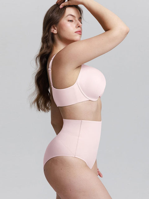 Curvypower Apparel & Accessories > Clothing > Underwear & Socks > Bras Full Coverage Underwire Bra with Memory Foam Cups and Side Support