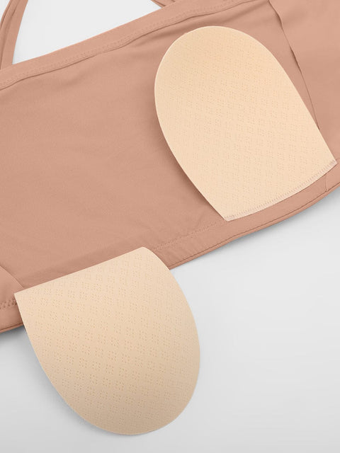 Curvypower Apparel & Accessories > Clothing > Underwear & Socks > Bras Strapless Anti-Slip Bandeau Bra with Fixed Molded Cups and FeelSoft Fabric