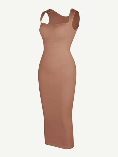 CurvyPower | UK Bodycon Seamless 360° Waist Control Long Shaping Bodycon