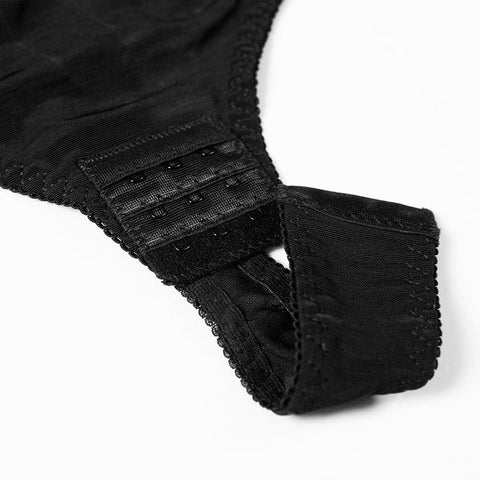 CurvyPower | UK bodysuit Backless Lace Deep V Neck Shaping Bodysuit