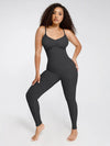 CurvyPower | UK bodysuit Black / XS/S Seamless Bodysuit with Breast Support and Waist-to-Abdomen Shaping