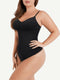 CurvyPower | UK bodysuit Black / XS/S Women Seamless Thong Shaping Bodysuit