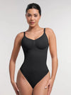 CurvyPower | UK bodysuit Black / XS Seamless Shapewear Bodysuit with Tummy Control and Built-In Chest Support