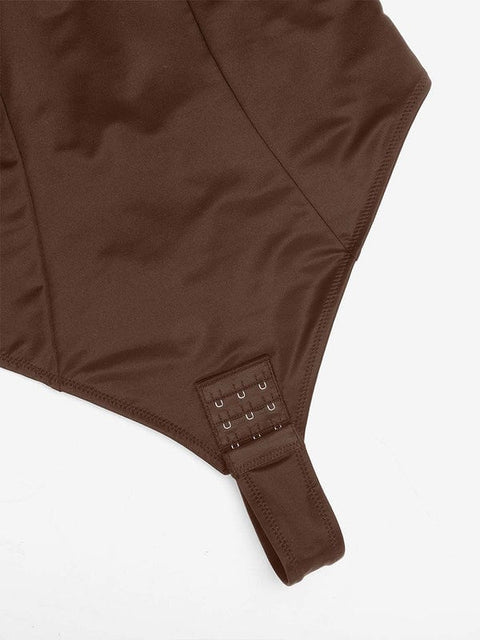 CurvyPower | UK bodysuit Deep V-Neck Tummy Control Shapewear Bodysuit