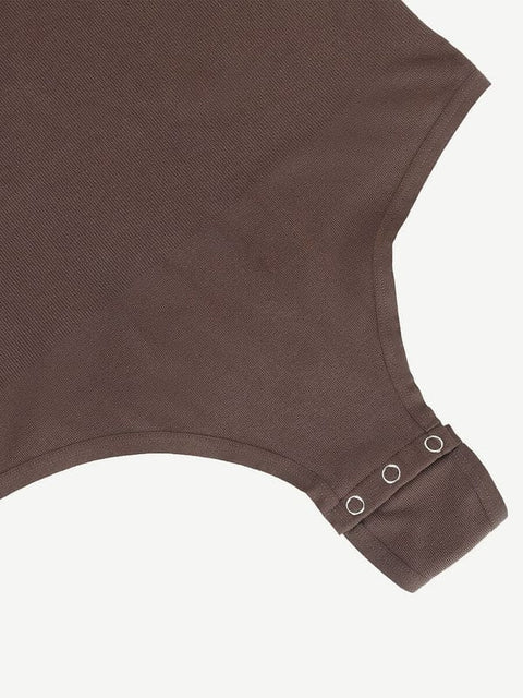 CurvyPower | UK bodysuit Long Sleeve Thong Shapewear Bodysuit
