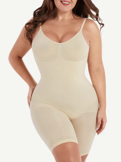 CurvyPower | UK bodysuit Low Back Shapewear Tummy Control Bodysuit