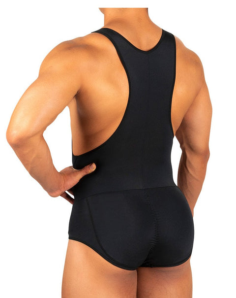 CurvyPower | UK bodysuit Men's One Piece Hip Lifting Bodysuit Brief