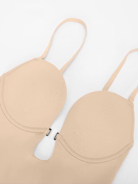CurvyPower | UK bodysuit One Piece Thong Low Back Shapewear Bodysuit