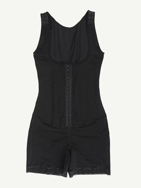CurvyPower | UK bodysuit Open Bust Compression Bodysuit with Steel Boning for Women’s Tummy Control