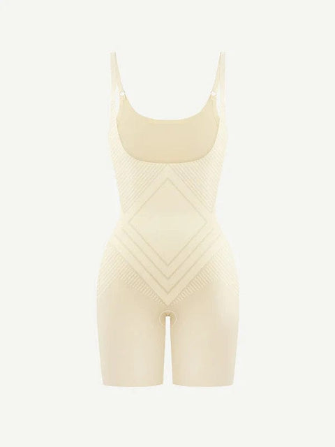 CurvyPower | UK bodysuit Open Bust Tummy Control Shapewear Bodysuit