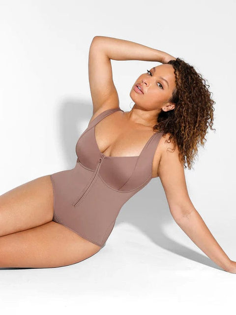 CurvyPower | UK bodysuit Post Surgical Buttock Enhancement Shapewear Tummy Control Bodysuit