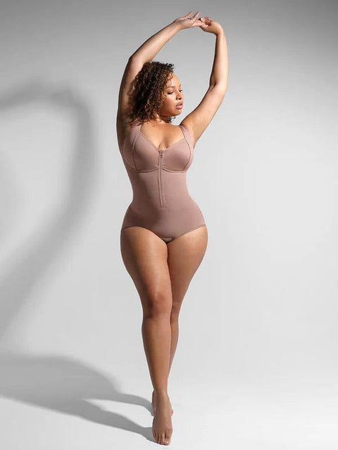 CurvyPower | UK bodysuit Post Surgical Buttock Enhancement Shapewear Tummy Control Bodysuit