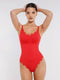 CurvyPower | UK bodysuit Red / XS/S Seamless Lace Waist Slimming Shapewear Cami Bodysuit