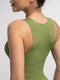 CurvyPower | UK bodysuit Ribbed Seamless Sleeveless Shapewear Bodysuit with Front Zipper