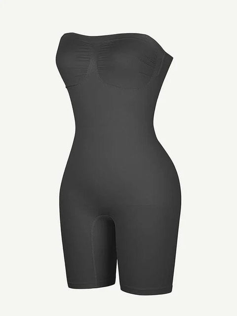 CurvyPower | UK bodysuit Sculpting Seamless Tummy Control Strapless Shapewear Bodysuit
