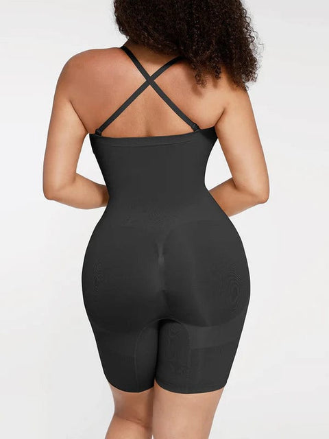 CurvyPower | UK bodysuit Sculpting Seamless Tummy Control Strapless Shapewear Bodysuit