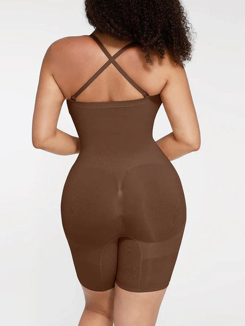 CurvyPower | UK bodysuit Sculpting Seamless Tummy Control Strapless Shapewear Bodysuit