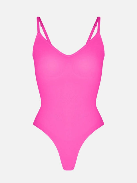 CurvyPower | UK bodysuit Sculpting Tummy Control Body Thong Shapewear Bodysuit