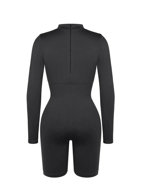 CurvyPower | UK bodysuit Seamless Body Sculpting Tummy Control Shapewear Bodysuit with Removable Cups