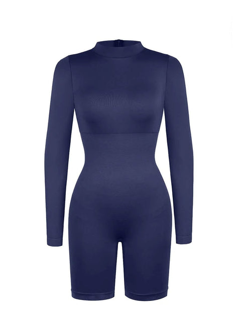 CurvyPower | UK bodysuit Seamless Body Sculpting Tummy Control Shapewear Bodysuit with Removable Cups