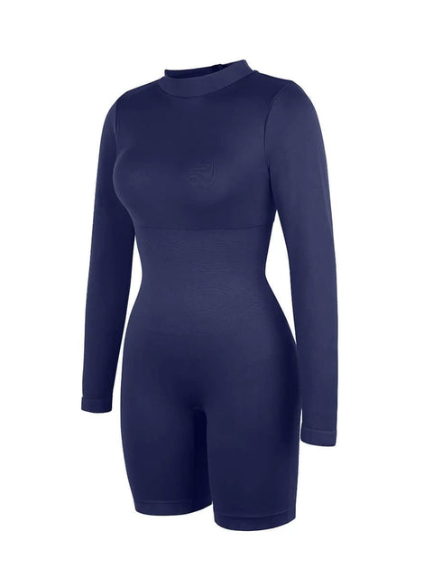 CurvyPower | UK bodysuit Seamless Body Sculpting Tummy Control Shapewear Bodysuit with Removable Cups