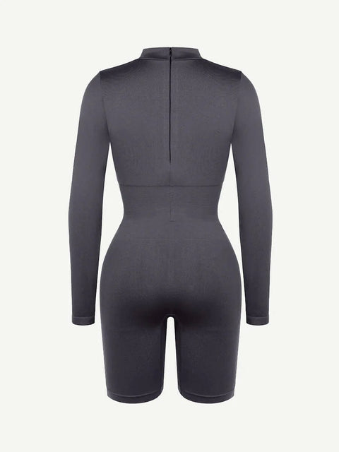 CurvyPower | UK bodysuit Seamless Body Sculpting Tummy Control Shapewear Bodysuit with Removable Cups