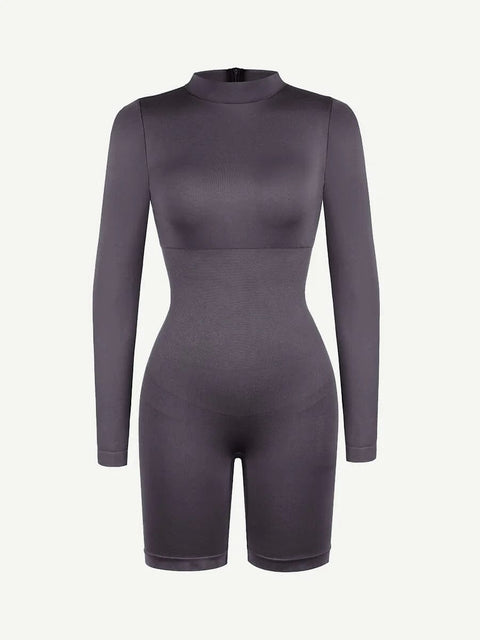 CurvyPower | UK bodysuit Seamless Body Sculpting Tummy Control Shapewear Bodysuit with Removable Cups