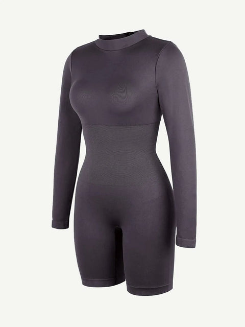 CurvyPower | UK bodysuit Seamless Body Sculpting Tummy Control Shapewear Bodysuit with Removable Cups