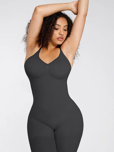 CurvyPower | UK bodysuit Seamless Bodysuit with Breast Support and Waist-to-Abdomen Shaping