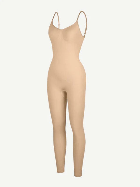 CurvyPower | UK bodysuit Seamless Bodysuit with Breast Support and Waist-to-Abdomen Shaping
