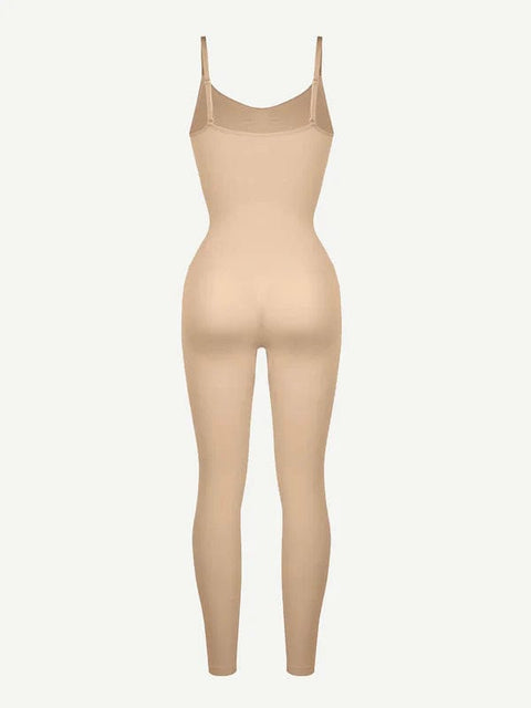CurvyPower | UK bodysuit Seamless Bodysuit with Breast Support and Waist-to-Abdomen Shaping