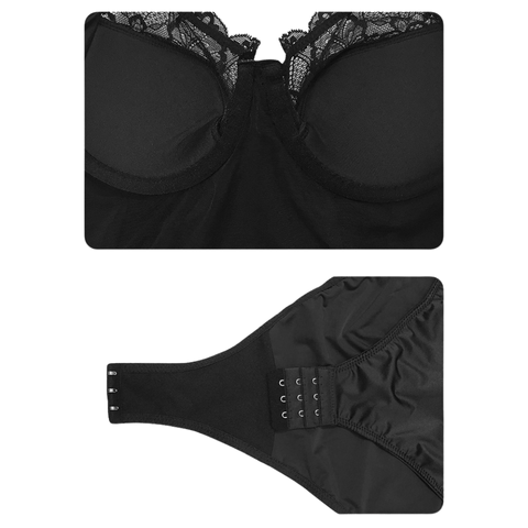 CurvyPower | UK bodysuit Seamless Bust Lifting Tummy Control Shaping Bodysuit