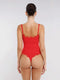 CurvyPower | UK bodysuit Seamless Lace Waist Slimming Shapewear Cami Bodysuit