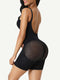 CurvyPower | UK bodysuit Seamless Low Back Waist and Tummy Control Shaping Bodysuit