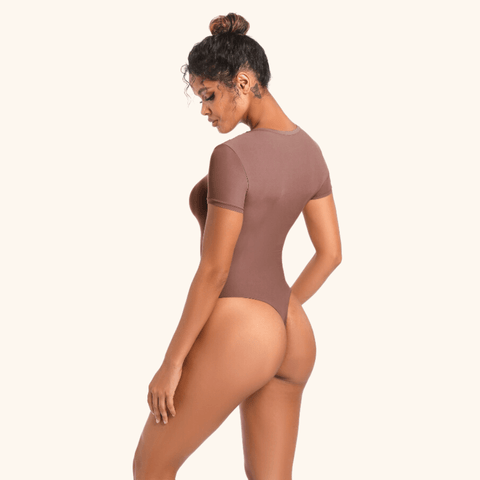 CurvyPower | UK bodysuit Seamless One Piece Shapewear Bodysuit for Waist and Tummy Control