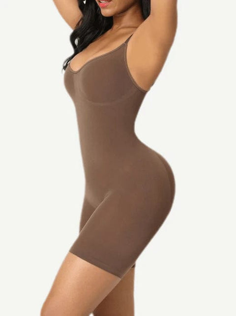 CurvyPower | UK bodysuit Seamless Slimming Tummy Control Shapewear Bodysuit