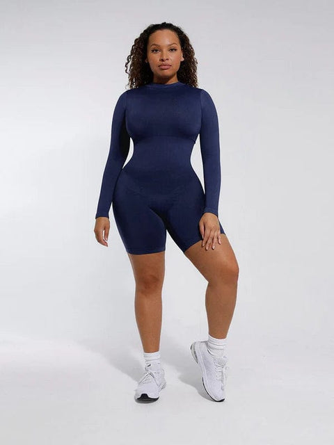 CurvyPower | UK bodysuit Seamless Waist Cincher Bodysuit Shapewear with Removable Cups
