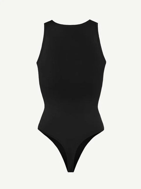 CurvyPower | UK bodysuit Sleeveless Tummy Control Shapewear Thong Bodysuit