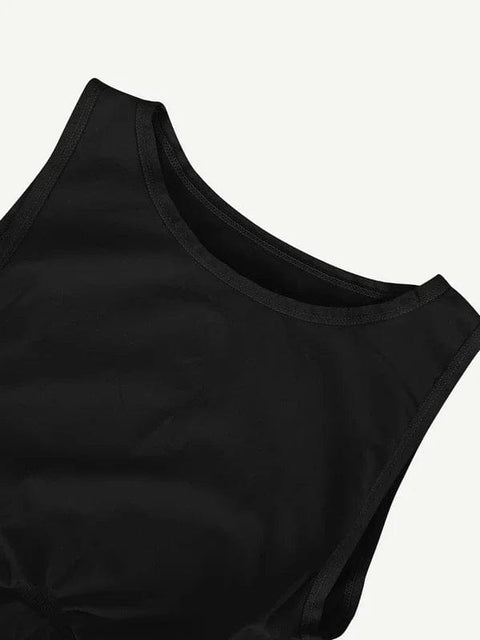 CurvyPower | UK bodysuit Sleeveless Tummy Control Shapewear Thong Bodysuit