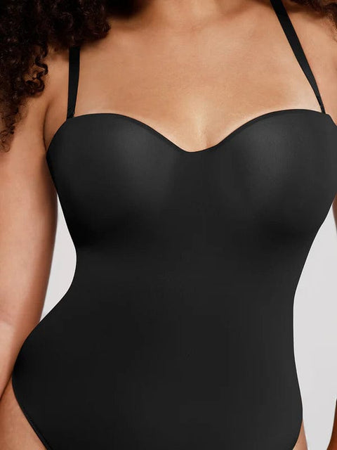 CurvyPower | UK bodysuit Strapless Underwire One-Piece Tummy Control Bodysuit Shapewear
