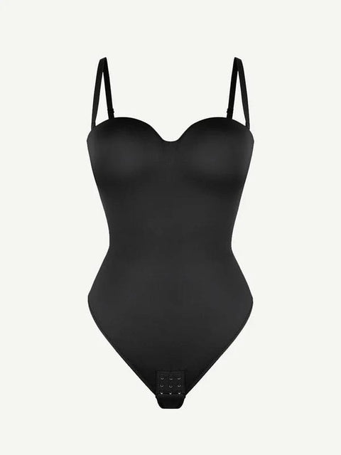 CurvyPower | UK bodysuit Strapless Underwire One-Piece Tummy Control Bodysuit Shapewear