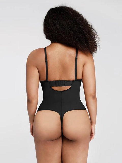 CurvyPower | UK bodysuit Strapless Underwire One-Piece Tummy Control Bodysuit Shapewear